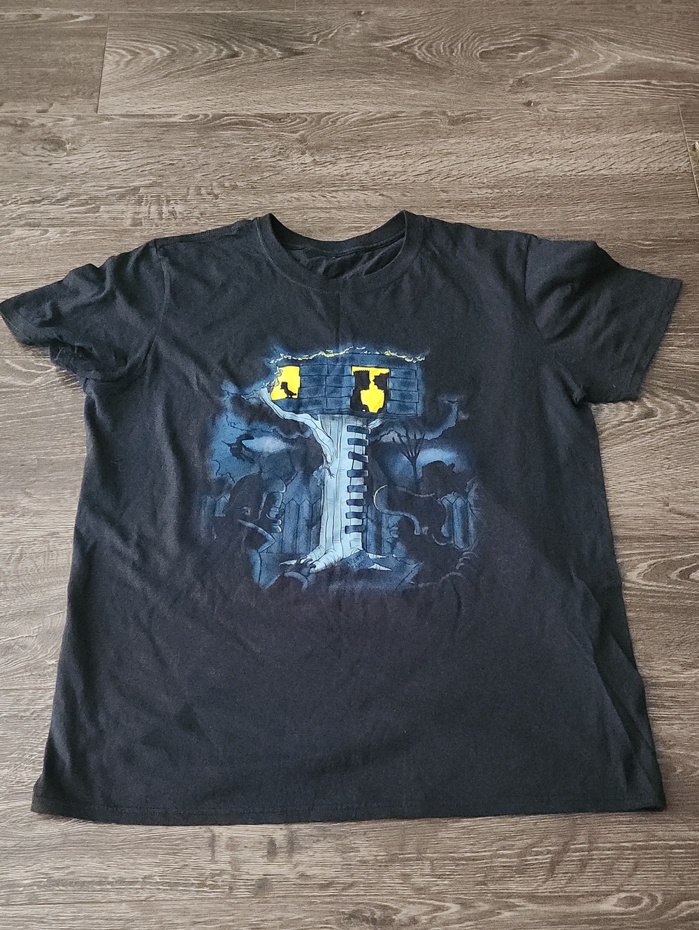 The Simpsons 2000s Horror Night Flanders Rare Shirt Halloween Tee LARGE